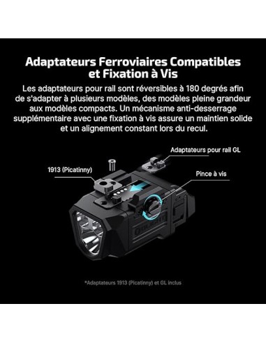 LAMPE OLIGHT PLX LAMPE TACTIQUE...