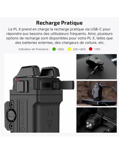 LAMPE OLIGHT PLX LAMPE TACTIQUE...