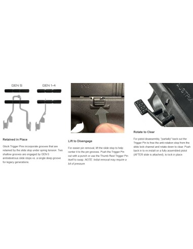 REPOSE POUCE GLOCK GEN5 ALIGN TACTICAL