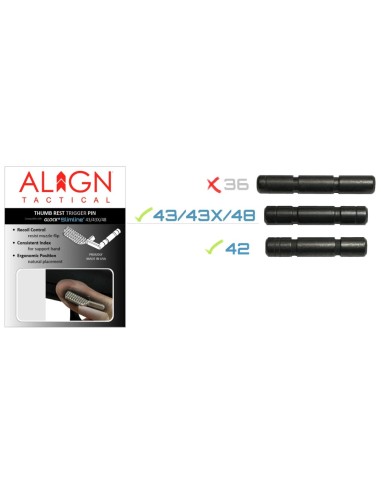REPOSE POUCE GLOCK GEN5 ALIGN TACTICAL
