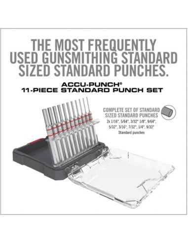 KIT 11 CHASSES GOUPILLE ACCU PUNCH...