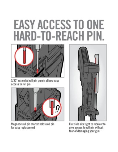 KIT 2 CHASSES GOUPILLE Bolt Catch...