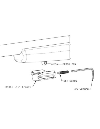 ACCU SHOT ATLAS BT81 ADAPTATEUR...