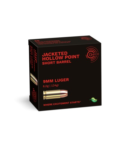 Munitions GECO 9X19 124Gr Jacketed...