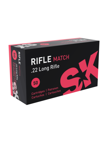 MUNITION SK RIFLE MATCH 22 LR PAR 50
