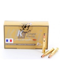 Munition SOLOGNE .30-06 spring  Subsonique 220 gr / Boite de 20