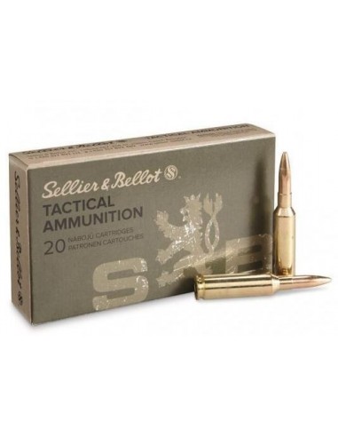Munition Sellier & Bellot 6.5 Creedmoor 140gr FMJBT - Boite de 20