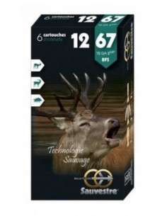 Munitions SAUVESTRE CAL 12/67 balles SAUVESTRE / LES 6