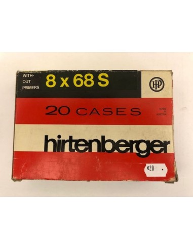 Hirtenberger - Boite de 20 douilles  - Calibre 8x68S