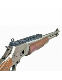 RAIL PICATINNY XS SIGHT ML-1001-5 AVEC GHOST RING, MARLIN 1895 -POUR CARABINE A CANON ROND
