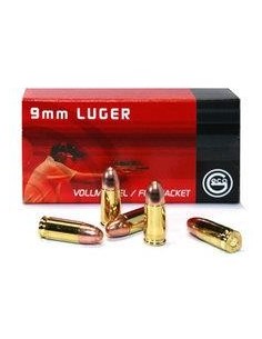 Munitions GECO 9X19 124GR cuivrée