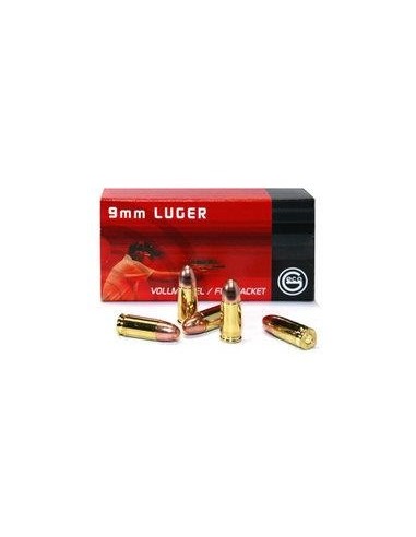 Munitions GECO 9X19 124GR cuivrée