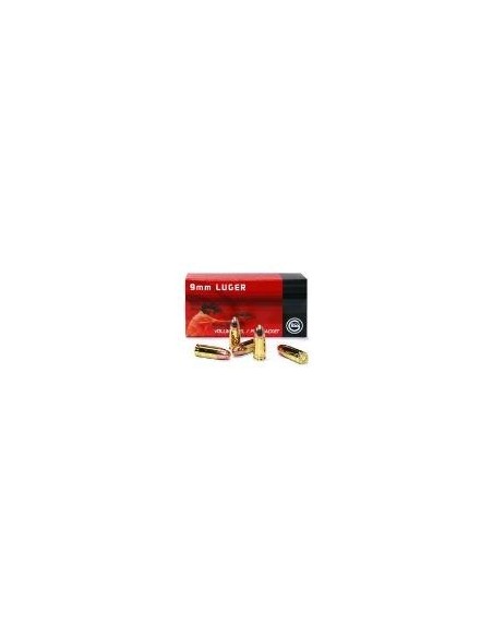 Munitions GECO 9X19 124GR cuivrée