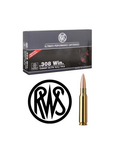 Munitions RWS Target Elite 308WIN 168gr