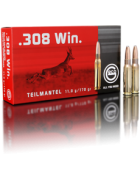 Munition Geco 308 Win 170gr 1/2blindée bte de 20