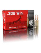 Munition Geco 308 Win 170gr 1/2blindée bte de 20