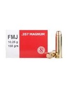Munition Sellier & Bellot 357 Mag 158 Gr FMJ