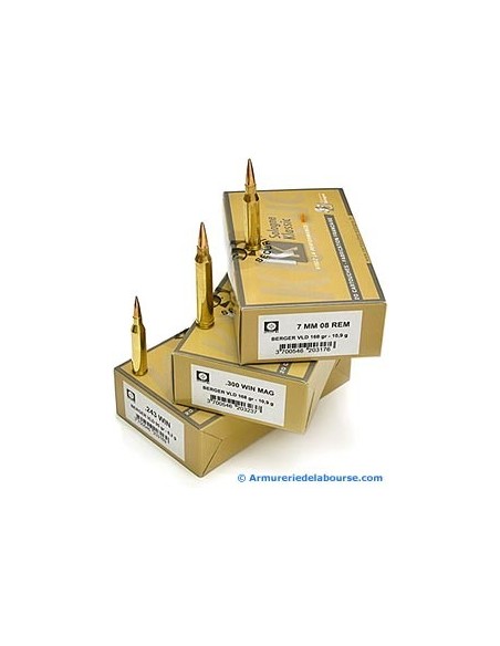 Munition SOLOGNE .307 Win Sierra FN 170gr