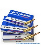 Munitions Prvi Partizan 7mm-08 remington demi blindée 140gr A-400