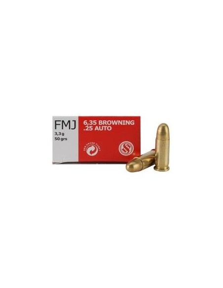 Munitions Sellier & Bellot 25 ACP - 6.5 Browning
