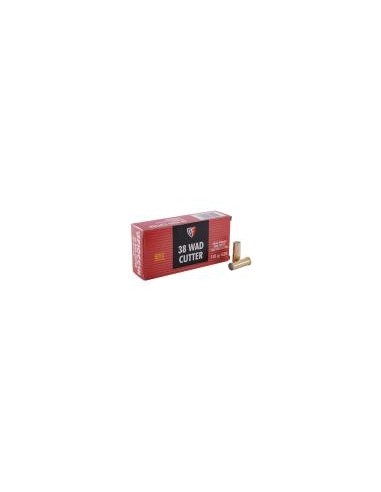 Munition Fiocchi 38 Wad cutter 148gr