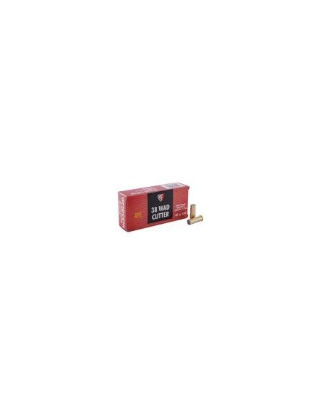 Munition Fiocchi 38 Wad cutter 148gr