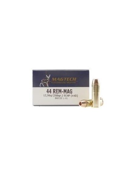 Munition Magtech 44 Mag 200gr SCHP