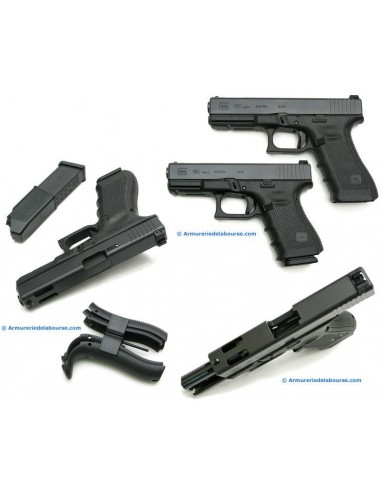 Pistolet Glock Glock 19C Gen4 compensés