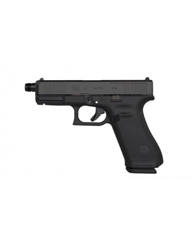 Pistolet Glock 45 Gen5 MOS FS Fileté 13.5x100 gauche 9x19