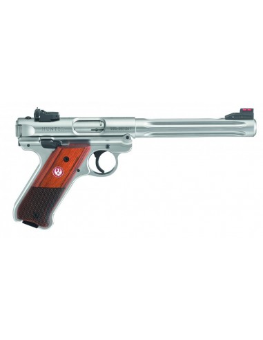 RUGER MARK IV INOX HUNTER FLUTE Calibre 22 LR 6.88"