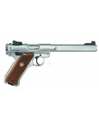 RUGER MARK IV INOX COMPETITION Calibre 22 LR 6.88"