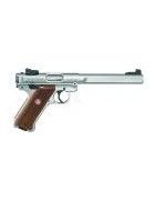 RUGER MARK IV INOX COMPETITION Calibre 22 LR 6.88"
