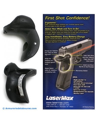 LaserMax busc de crosse pour Glock