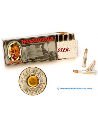 Munition commémorative Winchester Theodore Roosevelt 30-30 Win 30x30