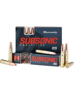 Munitions Hornady 300 Blackout 190 gr Sub-X® Subsonic