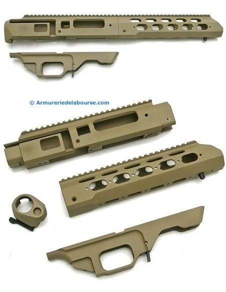 Crosse chassis MDT TAC21 pour Tikka T3 calibre Magnum