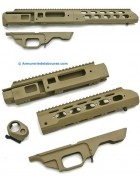 Crosse chassis MDT TAC21 pour Tikka T3 calibre Magnum