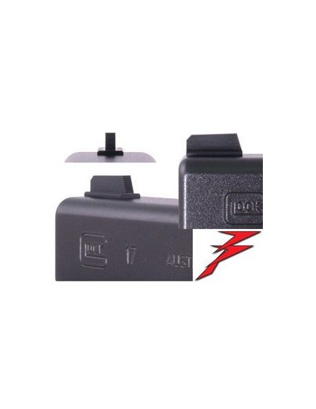 019-017 - Guidon acier pour Glock.5.20 mm(205)x 3.20 mm(125)