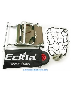 Multi Rolly by ECKLAfauteuil et chariot de transport matériel avec pneus increvables