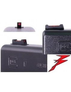 019-002. Guidon fibre optique pour Glock.5.175 mm(.225)x 2.67 mm(105) 2