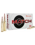 Cartouche Hornady 308 Win 178gr BTHP Match 8105