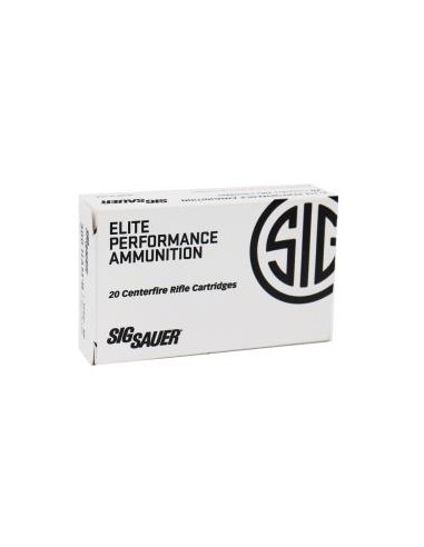 MUNITIONS  SIG SAUER 300 BLACKOUT ELITE BALL 125 GR FMJ BOITE DE 20