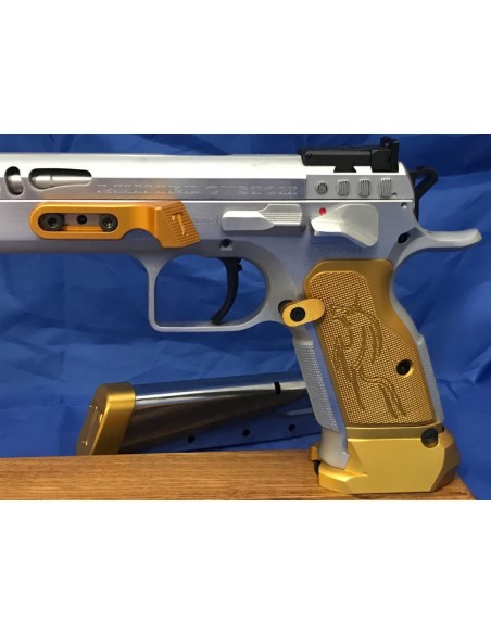 PUITS DE CHARGEUR TANFOGLIO UNICA ALU SMALL FRAME GOLD (OR)