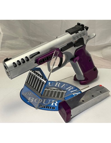PUITS DE CHARGEUR TANFOGLIO UNICA ALU SMALL FRAME PURPLE (MAUVE)