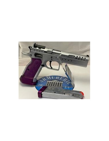 PUITS DE CHARGEUR TANFOGLIO UNICA ALU SMALL FRAME PURPLE (MAUVE)