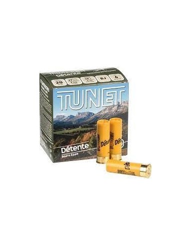 MUNITIONS TUNET DETENTE CAL 20/67 28 grammes - boite de 25 cartouches